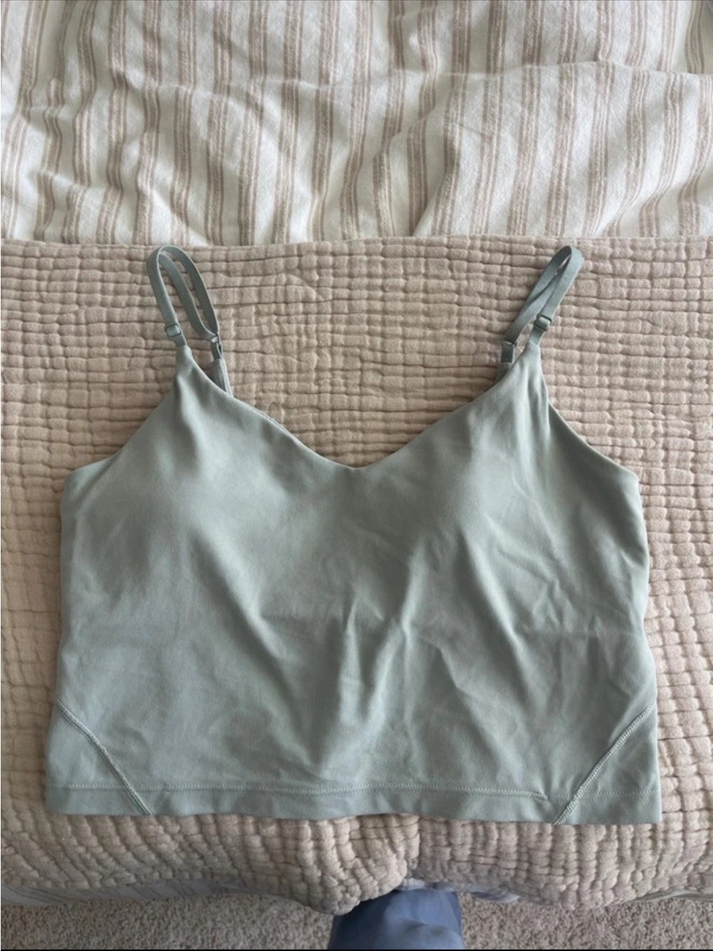 lululemon athletica Sage Green Cami Tank
